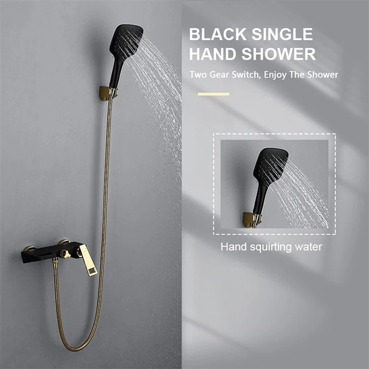 Shower Mixer Tap With Single Handle Shower