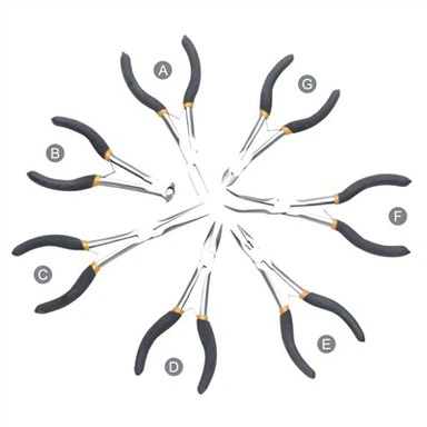 Kliješta za nos s paralelnom iglom